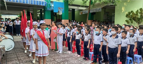 Sinh hoạt Liên Đội Tiến bước lên Đoàn; Kỷ niệm 75 năm ngày Thể thao Việt Nam 27/3; Hưởng ứng giờ trái đât